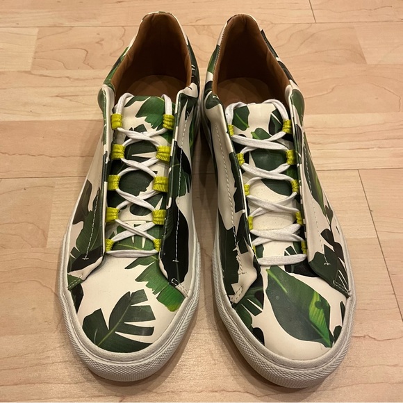 NWOT Zara Palm Tree Print Sneakers - Picture 2 of 7